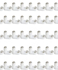 40 Pcs L Shaped PCB Mounting Brackets With Plastic Standoffs And Screws For Circuit Boards And Motherboards Easy Install