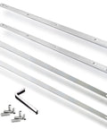 Guide Rail Connector Set For Track Saws Self Aligning Keeps Rails Straight For Long Cuts Fits Integrated TSlots And Most Rail Systems