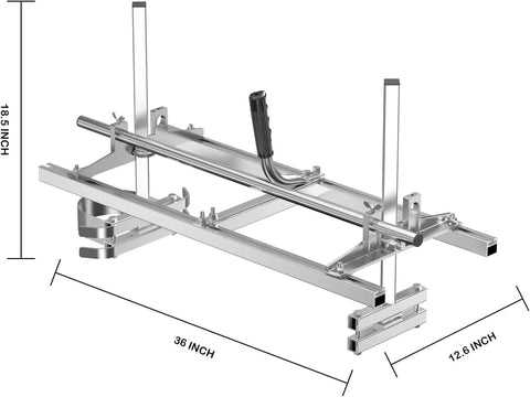 36 Inch Chainsaw Mill Kit For Planking And Milling A Portable Gas Powered Saw Mill To Tackle Large Logs And Create Custom Sized Lumber
