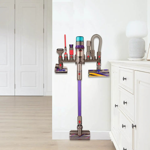 Dyson Vacuum Docking Station Organizer Kit With 2 Pack Attachment Holder And 10 Storage Adapters For Gen5 G5 V15 V12 V11 V10 V8 V7 SV10 SV11 Cleaners, Handy Quick-Grab Accessories Rack For Easy Storage