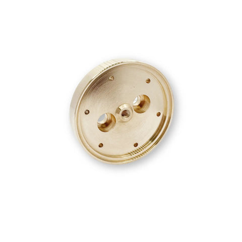 Pro Grade Espresso Shower Screen Kit With IMS Precision Screen, Brass Holder, Cafelat Silicone Gasket And Screws, Polished Finish For Home Coffee Machines
