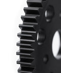 Close-up of Sturdy Steel 48T M1 Spur Gear Set For One Tenth Scale RC Cars Upgrade Fits Traxxas Arrma Losi HPI Savage Hobao Revo