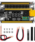 Spot Welder Board With Digital Display 99 Gear Adjustable Power Levels 8V To 24V DIY Friendly 12V Spot Welding Pen Machine Circuit Board Type B USEUBU08991X with accessories