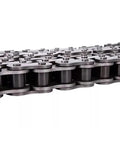 TopTier Carbon Steel Quenched Roller Chain 500mm close-up view showing durable links for heavy duty machinery.