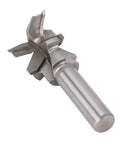 Solid Wood Tongue And Groove Router Bit With 3 Flutes For Perfect Cabinet Making Cuts Featuring Innovative Arc Design and Smooth Double R Corners