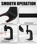 Heavy Duty Ball Joint Separator And Removal Tool Giving You Two Point Three Eighths Inch Extension For No Sweat Suspension Work On Daily Drivers Classic Rides Pickup Trucks SuVs, showing precise threading and anti-slip design.