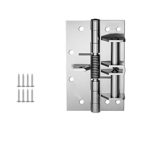 Three In One Door Closer With Spring Hinge For Interior Doors Auto Self Close Smooth Operation Quiet Close Easy Install DIY Friendly