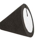 Electronic Drum Piezo Trigger Foam Cone For DIY Vibe Kit, 1.38 x 1.46 Inch Cone, Black, Pack Of 10. Black foam cone close-up.