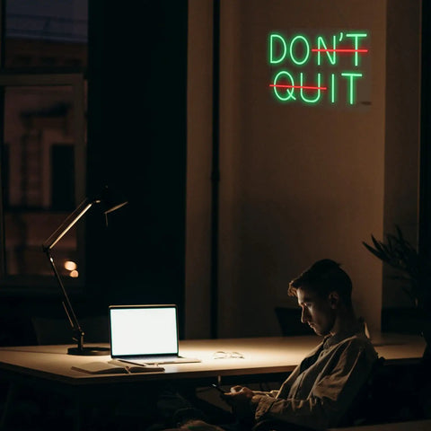 Neon Sign With Remote Stay Motivated Wall Decor 11.8 By 17.3 Inch Green Led Neon Light For Home Gym Office Bedroom