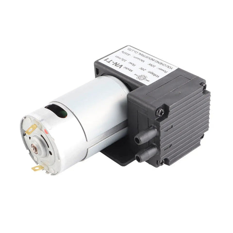 Totally Quiet DC Vacuum Pump VN T1 Workhorse With 81KPa Suction For Industrial Use Electronics And DIY Projects 10L Per Minute Flow 12V 24V Electric Drive Ideal For Pipeline Gas Systems, compact 12V/24V unit