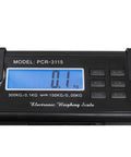 Built Like A Rock Heavy Duty Pet Scale Designed For Big Dogs And Livestock With Stainless Steel Platform And Snappy LCD Screen - electronic display showing weight in kg