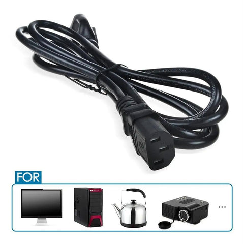 Durable AC Power Cord For Korg Pro Arranger T2 And EXT2 Music Workstation 61 Key Keyboard, 3 Prong US Plug, coiled cable