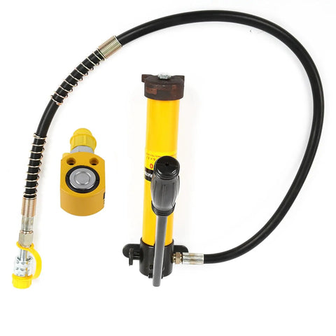 Portable Split Type 5 Ton Hydraulic Floor Jack With Manual Pump A Badass Workhorse For Auto Body Fix And Truck Frame Lift Built Tough For Hassle Free Moves On Any Garage Or Job Site
