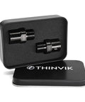 Lightweight Titanium Pedal Extenders For Nine Sixteenth Inch Pedals, 20 Mm Extension With Hollow Interior in branded box