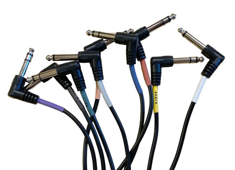 Color coded Replacement Cable Snake Harness For Alesis Nitro PRO Drum Module with 15 Pin Connector and nickel plated plugs