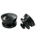 Toyota Rear Cab Glass Window Latch Lock Bolts Nuts Screws 2 Pack Compatible With Hilux Tacoma Pickup Ute Mk T100 Tiger Ln145 Fits 1989 1995 Pickup 1997 2004 Tacoma 2004 2019 Hilux Window Hardware black thumb screws with silicone washers