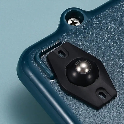Close-up of Heavy Duty Self Adhesive Furniture Casters With Stainless Steel Swivel Rollers, showing design detail and functionality.
