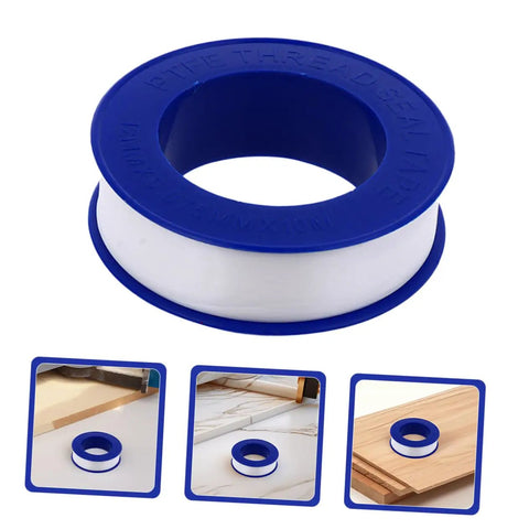 Heavy Duty PTFE Thread Seal Tape For Plumbing And Garden, 12 Rolls High Temperature Pipe Thread Tape, Leakproof Faucet And Shower Sealant
