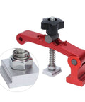 Must Have 6061 Aluminum T Track Hold Down Clamp Mini Stop Block for Woodworking and Metalworking, Quick Fixing Fixture