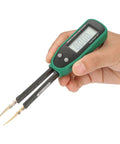 Handheld SMD Tester And Digital Multimeter For Electronics Work, Measures Resistance And Capacitance, Portable Battery-Powered SMD Meter