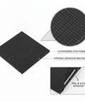 Self-Adhesive EVA Furniture Leg Pads For Floor Protection with cushioning EVA foam and strong adhesive backing
