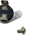 Heavy Duty Auto Reset 135F High Limit Thermostat Switch 006725F Replaces for Raypak Pool Heater with mounting screws.