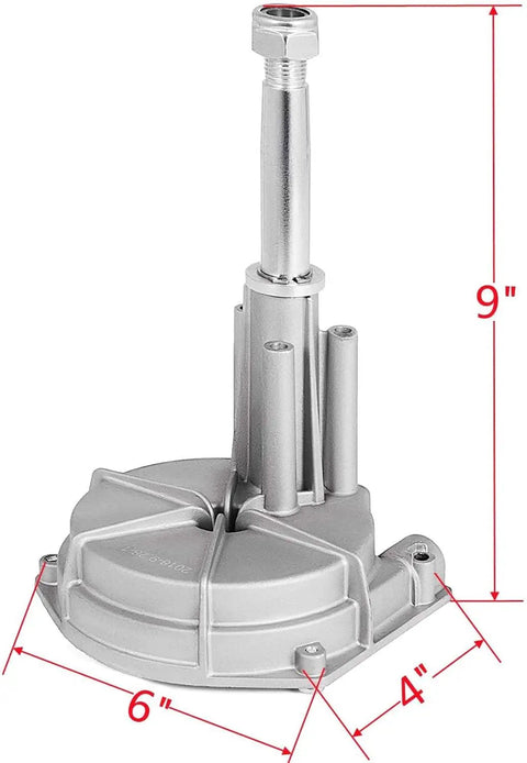 Outboard Rotary Steering System With 14-Foot Steering Cable, 3 Quarter Inch Shaft, 13.5 Inch Stainless Wheel, Marine Boat Steering Kit helm