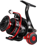 Red 7000 Spinning Fishing Reel With Ultra Smooth Action 12 Ball Bearings Instant Anti Reverse Beefy Power visible image