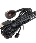 IR Repeater Transmitter Kit With USB Power extends remote range infrared blaster emitter and receiver for cable boxes and amplifiers