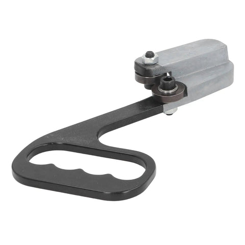 Hand Pull Metal Cutter Shear With Curved Handle, Grab-and-Go Portable Plate Cutter For Home, Garage, And Workshop