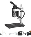 Compact Benchtop Drill Press For Wood And Metal With Seven Speeds And 0.6 To 6mm B10 Chuck Mini Tabletop Drilling Machine
