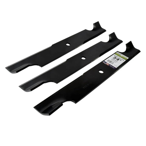 Three Blade Set For 54 Inch Bad Boy Mowers Replaces OEM 038-0005-00 Built Tough Precision Ground 18-3/4 Inch Blades