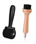All In One Vinyl Wrap Roller Kit Pro Grade 2 In 1 Rivet Brush Applicator With Weeding Pin for adhesive vinyl projects