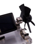 Solar Magnetic Levitation Model Levitating Mendocino Motor Educational Kit Dope St41 130 x 76 x 75 Mm Black Learn By Doing With Solar Power And Auto Reversing Coil For Hands On Science Demos, close-up