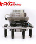 Set Of 2 Front Wheel Bearing Hub Assemblies With ABS For 2WD GMC Savana 3500 And Savana 2500, Chevy Express, side view