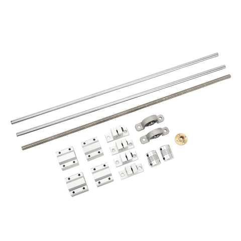 Stainless Steel Linear Motion Kit For 3D Printers And Engraving Machines With 8mm Shaft And SC8UU Slide Blocks, smooth rails and blocks