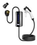 Tesla Compatible Level 2 EV Charger 40 Amp 240V with NEMA 14-50 Plug, SAE J1772 and Tesla adapters, 26 ft cable