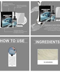 Windshield Crack Repair Kit 2026 Upgraded Nano Resin Formula packaging with UV adhesive and instructions on how to use.