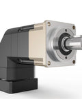 Heavy Duty Right Angle 90 Degree Helical Planetary Gearbox Reducer with 14mm input shaft, precision design for performance.