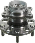 Front view of Rear Wheel Bearing Hub Assembly Replacement For Hyundai Elantra 2011 2017, Veloster 2012 2017, Kia Forte 2014 2018, Forte5 2014 2018 Repl No 512492