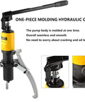 Heavy Duty 10 Ton Hydraulic Gear Puller Kit 22000 Lb 3 Jaw Bearing Remover Wheel Separator Tool Built For Vertical And Horizontal Jobs Made From Tough Carbon Steel With Stable Alloy Jaws Perfect For Sprocket Axle Rotor Work Making It A True Workhorse. hydraulic 3-jaw puller with one-piece cylinder and alloy jaws