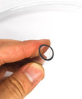Close-up of Leak Proof Clear PVC Oil Drain Tube for Lawn Mowers and Tractors Flexible No Crack Oil Drain Hose 1 Pack