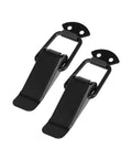 Universal Car Bumper Security Hook Clips With Quick Release Fasteners For Trunk And Fender Bumpers 105x33mm 2-Pcs Replacement