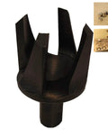 1 Inch Tapered Hex Shank Plug Cutter With Seven Sixteenths Inch Drive For Maximum Torque On Hard Woods Hardened Steel Bit
