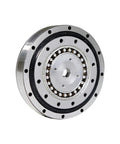 Next Level Precision Flat Type Harmonic Drive Reducer Gearbox HST14 17 20 25 32 Series with smooth bearing surface, compact design.