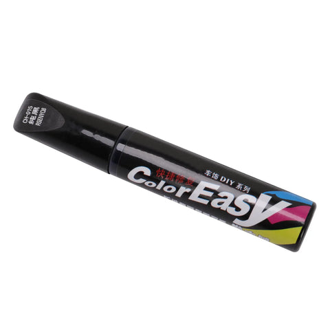 Car Scratch Repair Pen With Clear Coat Touch Up Paint And Brush Tip, Waterproof Auto Scratch Remover For Chips And Scratches