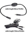 Heavy Duty Hella Reliable DC Extension Cable With Toggle Switch Slick Copper Build Plug And Play For Laptop Charging And Hardcore Gear Up To Thirty Six Volts And Fifteen Amps Measured At Fifty Centimeters, showing both 50cm and 150cm lengths.