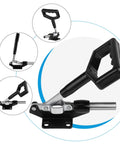 Heavy Duty Heat Press Clamping Fixture With 386Kg Clamp Force And 42mm Stroke Carbon Steel Construction Replacement