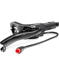 Close-up of left hydraulic brake lever included in Four Piston Hydraulic Disc Brake Replacement Kit For X1S E Bike Upgrade.