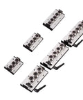 Dual Axis Inner Roller Ball Bearing Linear Motion Guide Rail 600mm SGR20 With SGB20-5UU Five Ball Roller Slider Block, silver finish